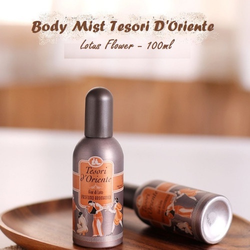 Xịt Thơm Body Tesori Nâu Hoa Sen 100ml