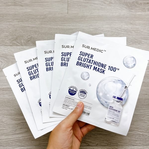 Mặt Nạ Trắng Da Sur.Medic Super Glutathione 100 Bright Mask