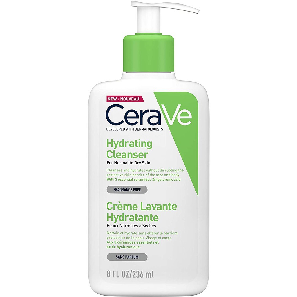 Sữa Rửa Mặt CeraVe Hydrating Cleanser  236ml