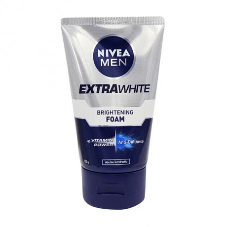 sữa rửa mặt nivea men extra white 100g