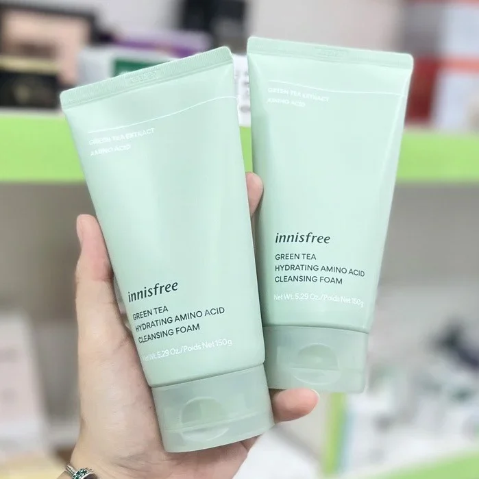 sữa rửa mặt innisfree green tea mẫu mới 150g