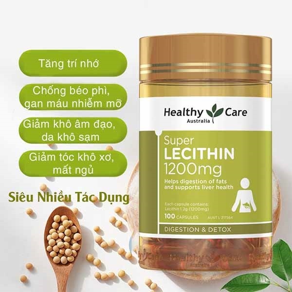 Mầm Đậu Nành Healthy Care Úc  100v