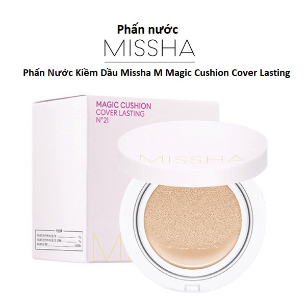 Phấn nước Missha Magic Trắng 21