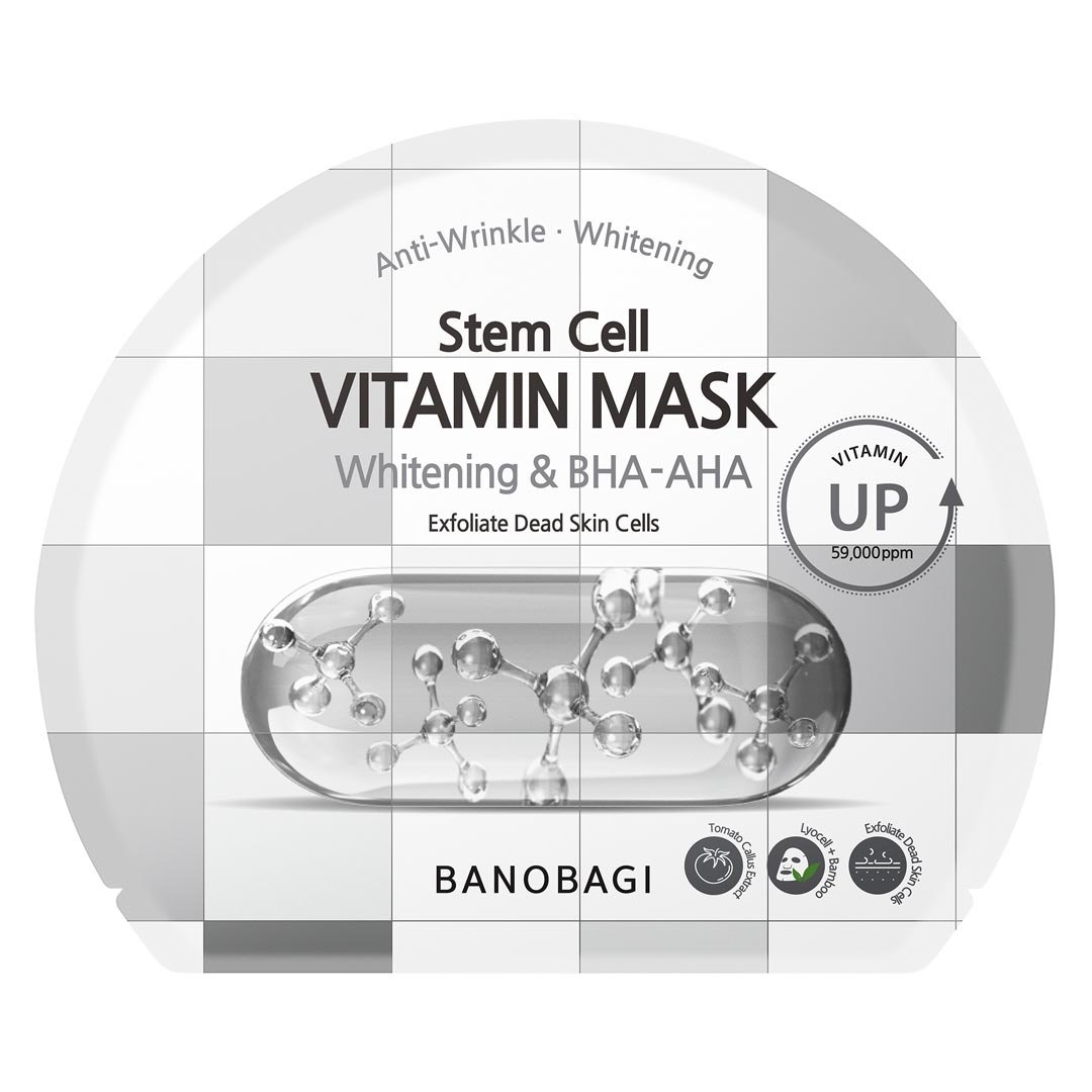 mặt nạ banobagi whitening bha aha