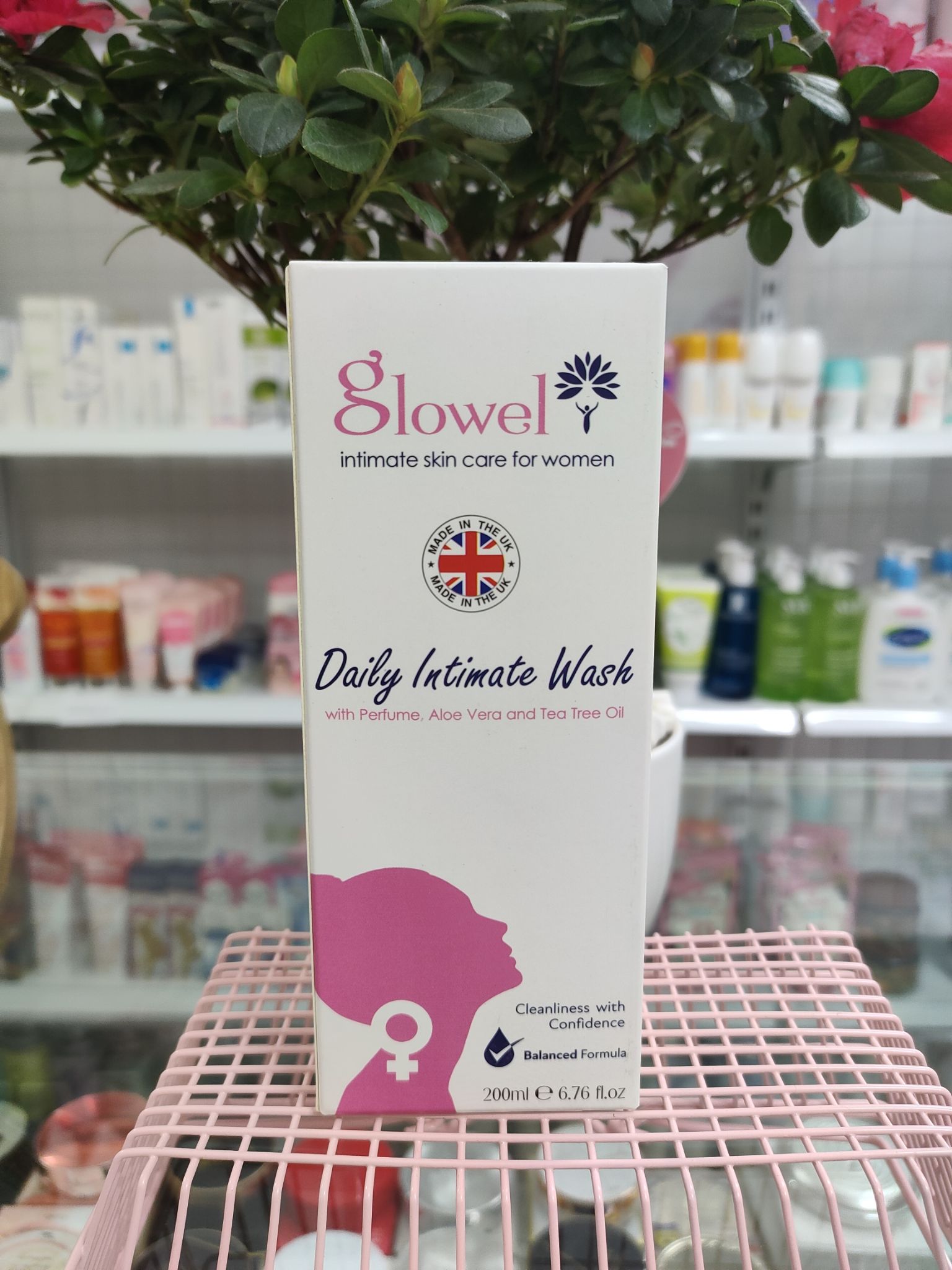 dung dịch vệ sinh glowel 200ml