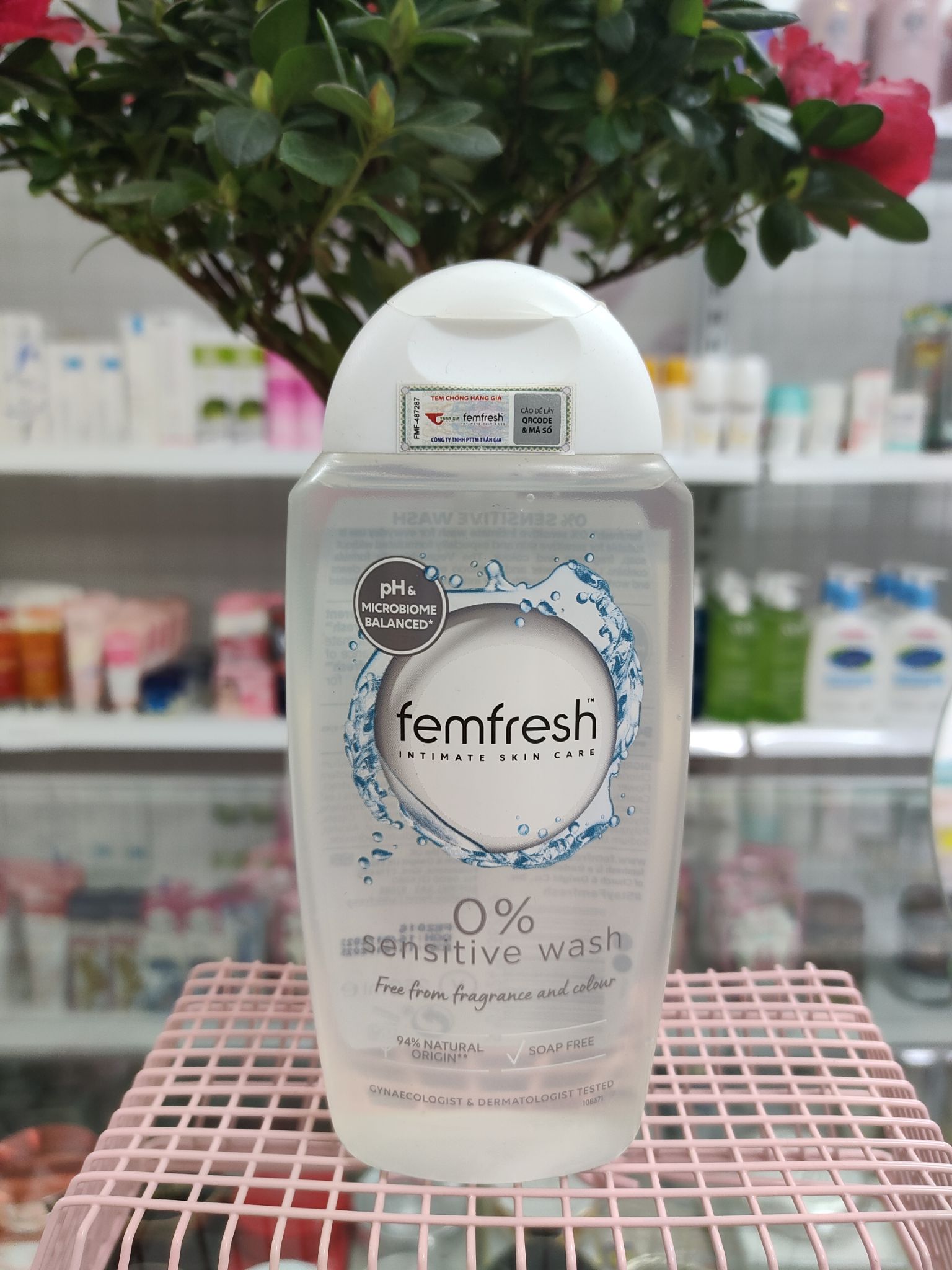 ddvs femfresh sensitive wash 250ml