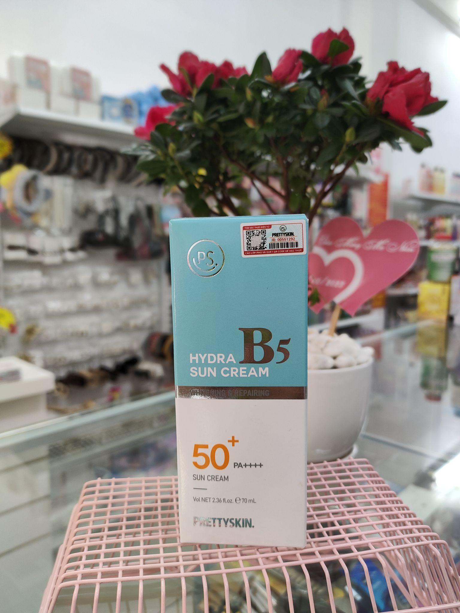 kem chống nắng hydra sun cream B5