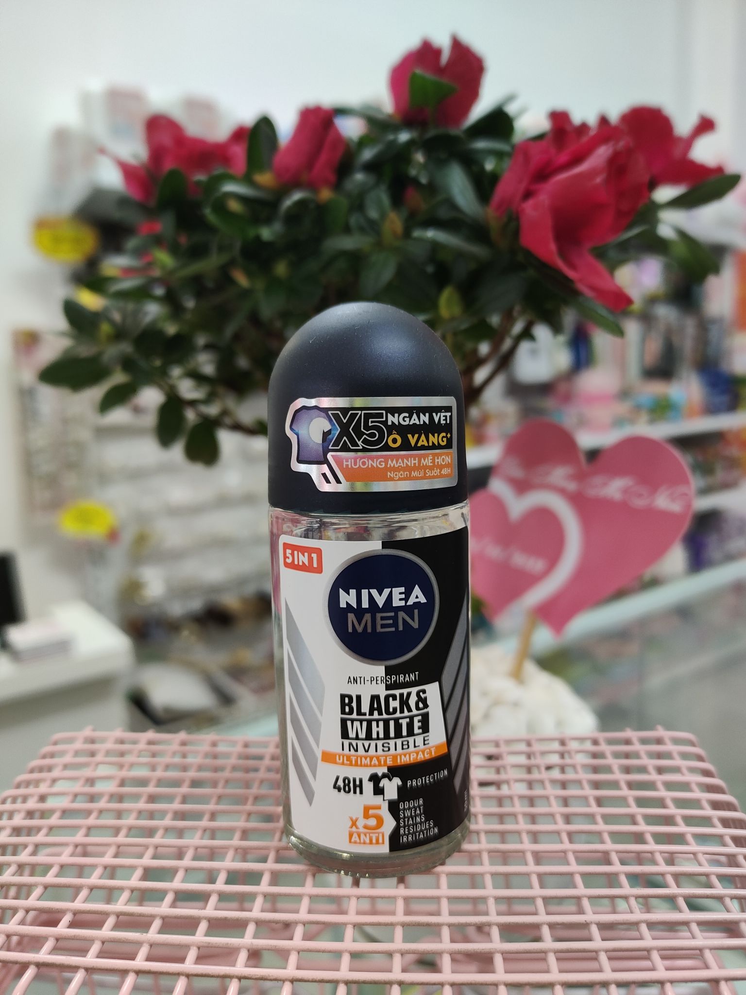 Lăn khử mùi nivea men ngăn ố vàng