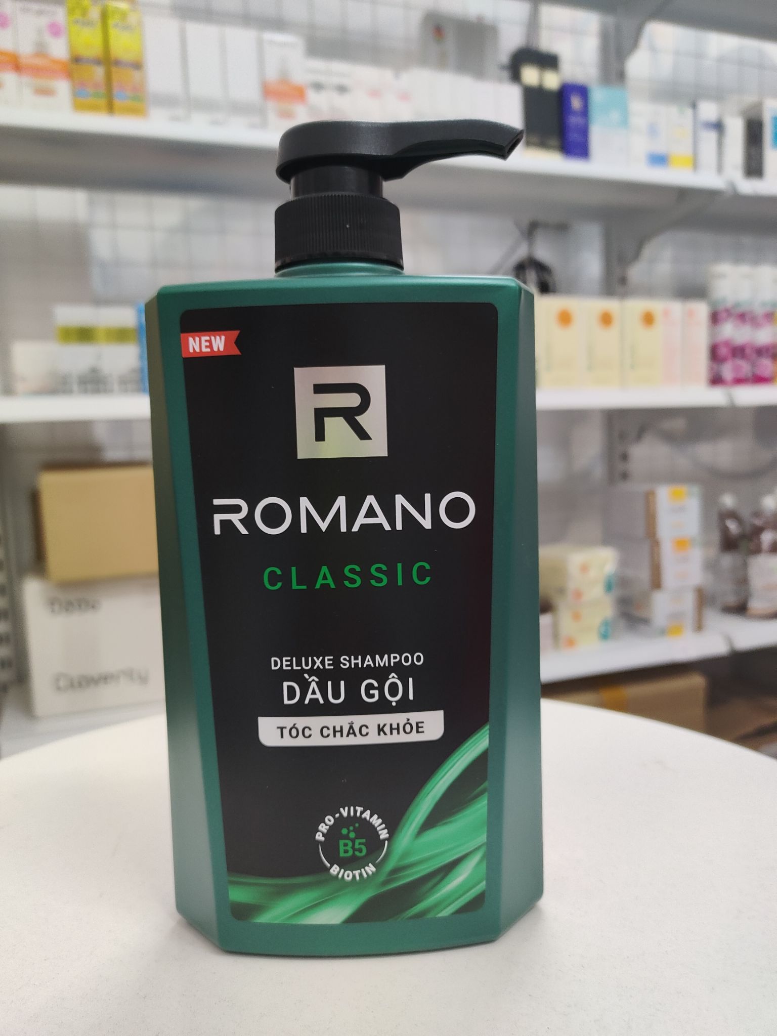 Dầu gội romano xanh 650ml