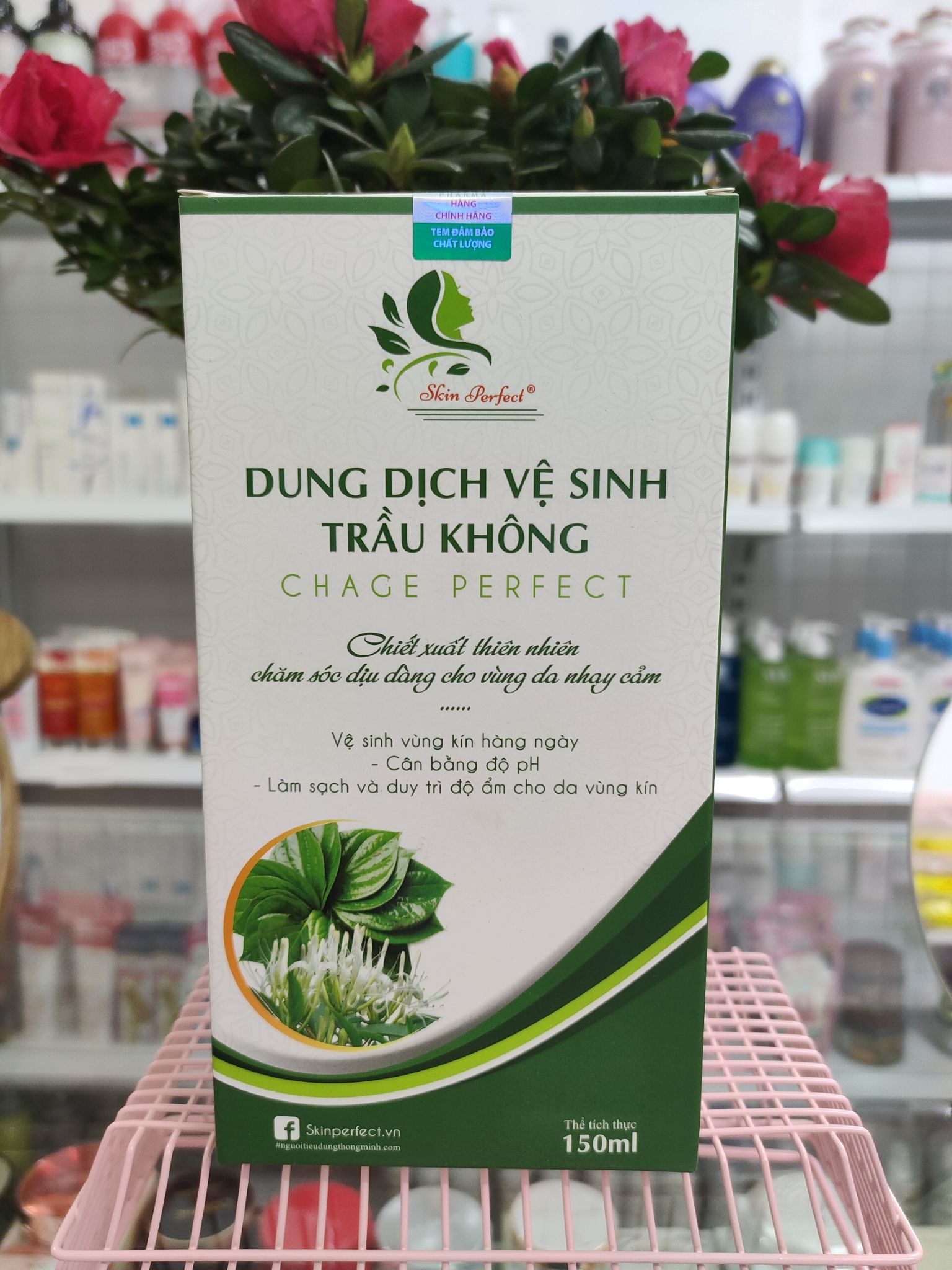 ddvs skin perfect trầu không 150ml