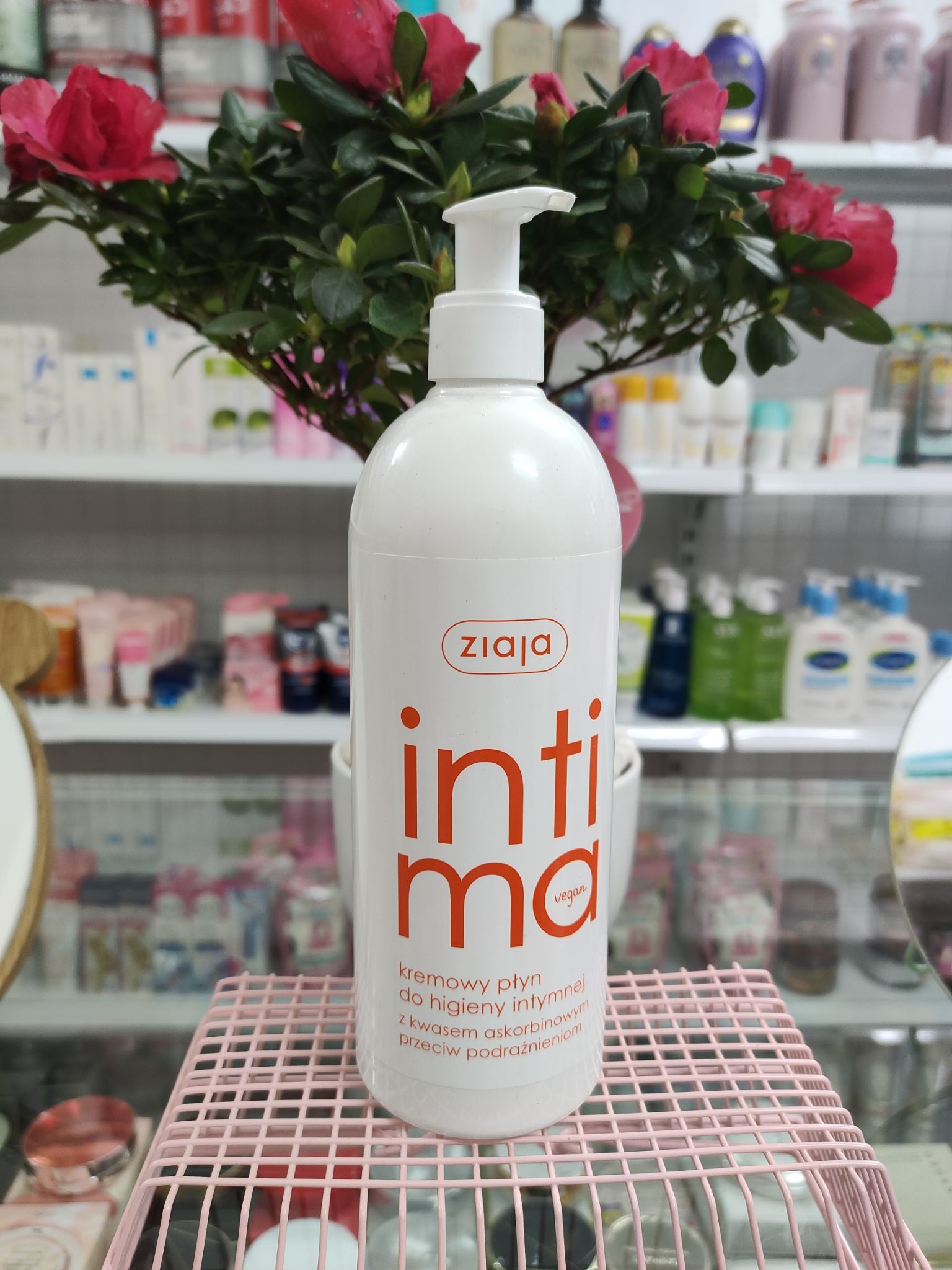 dung dịch vệ sinh phụ nữ intima 500ml màu cam( chống viêm)