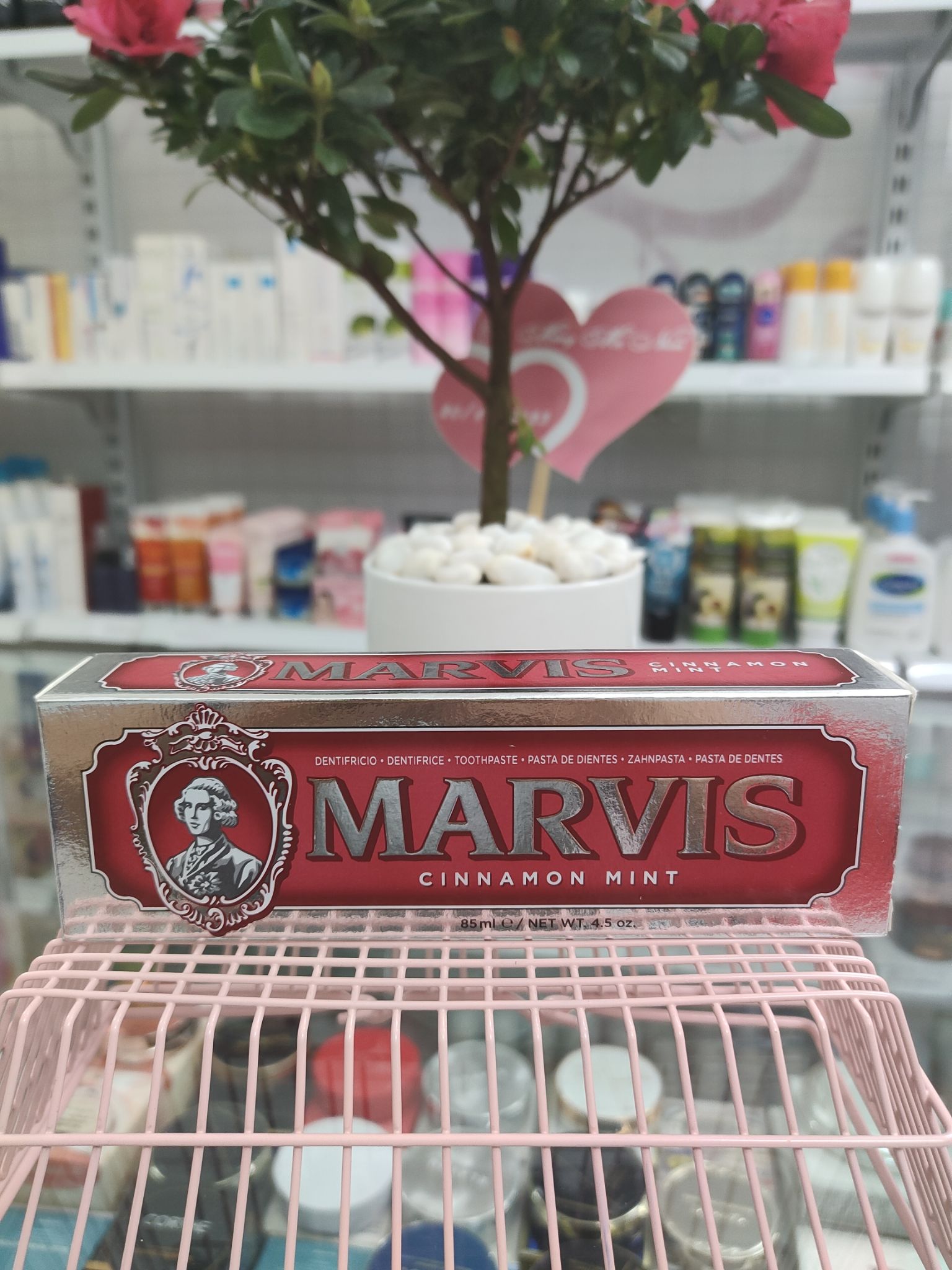 kem đánh răng MARVIS cinnamon mint 85ml