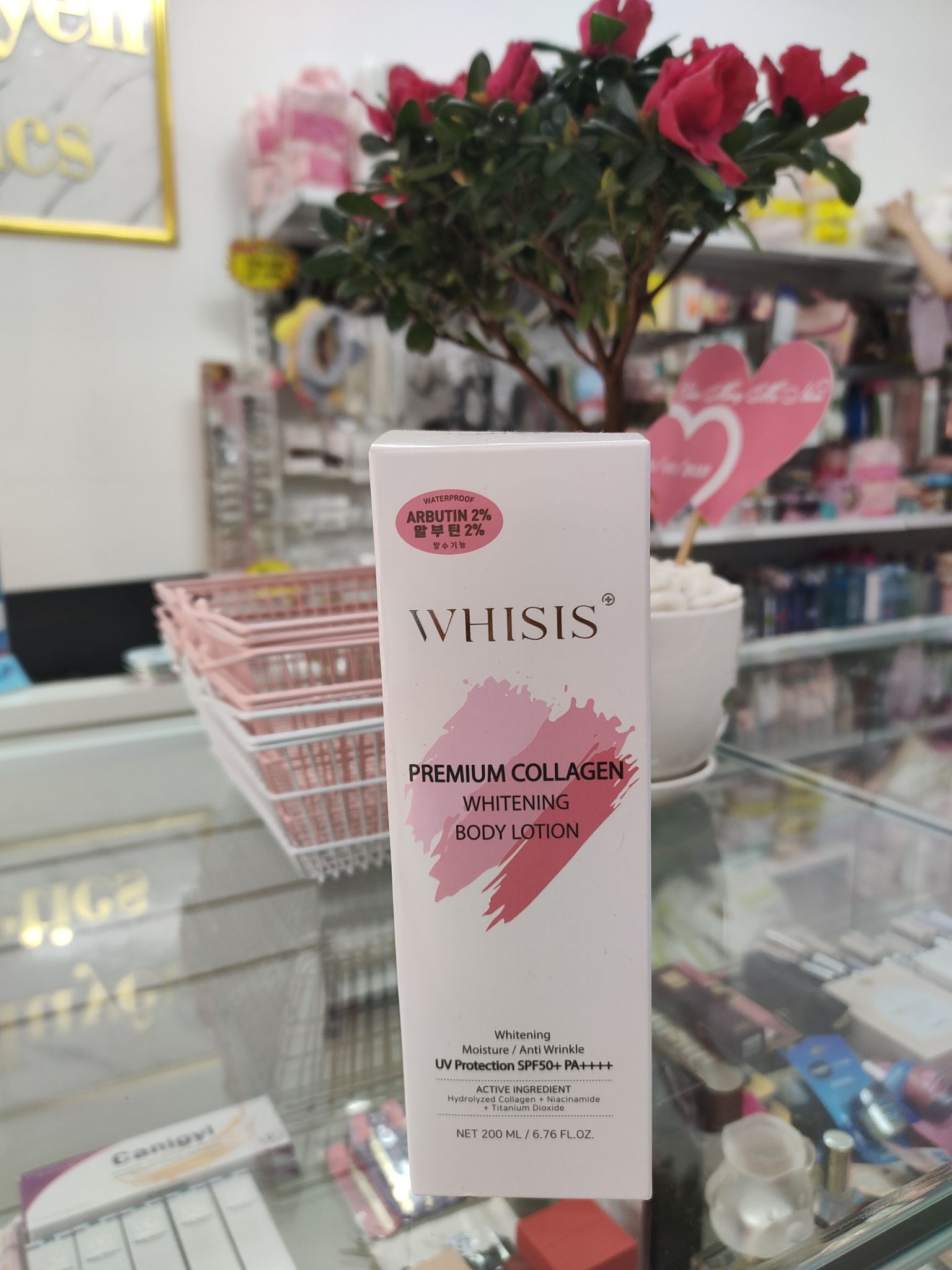 kem dưỡng thể whisis 200ml