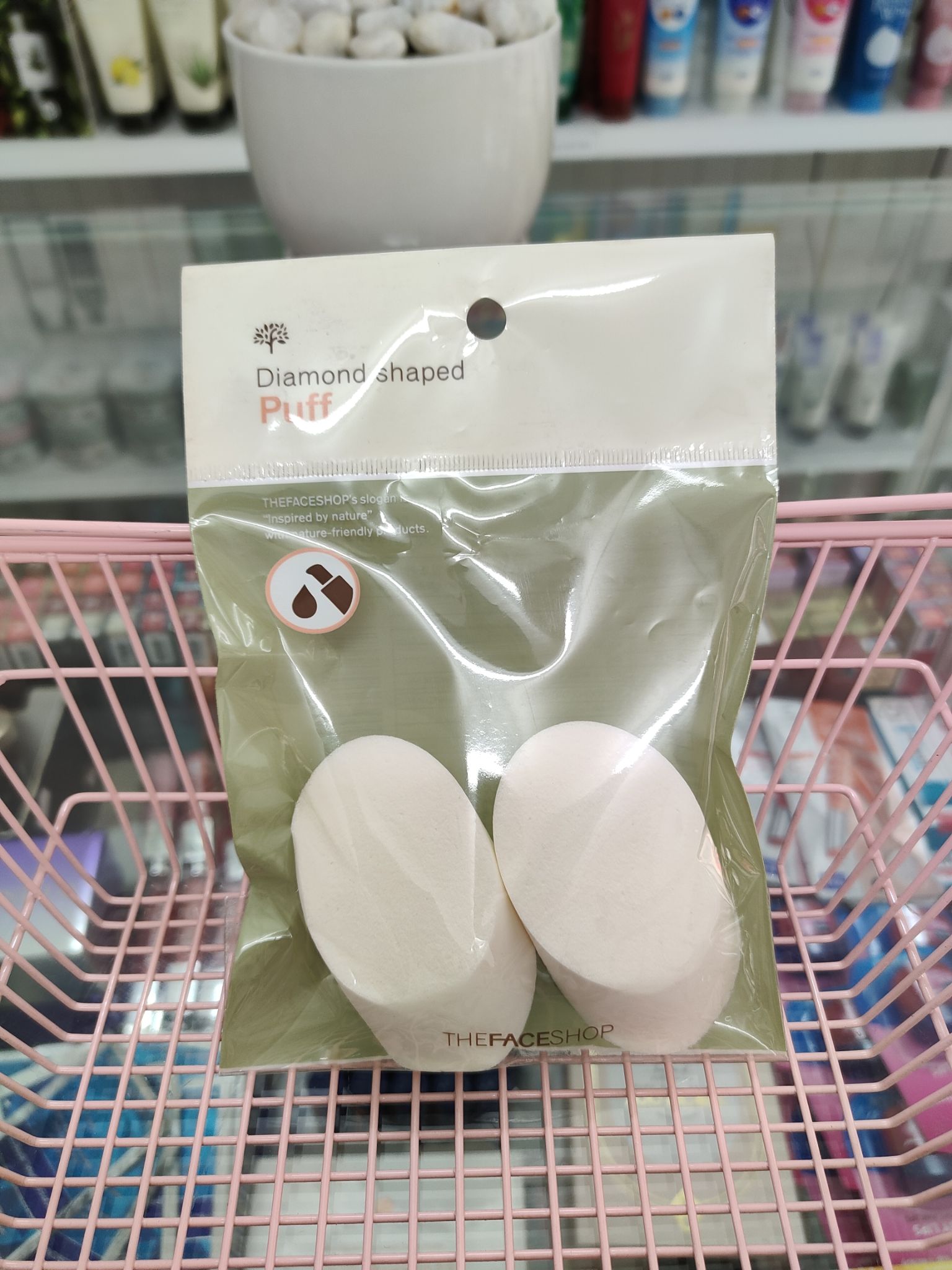 Bông đánh kem giò the face shop 2m