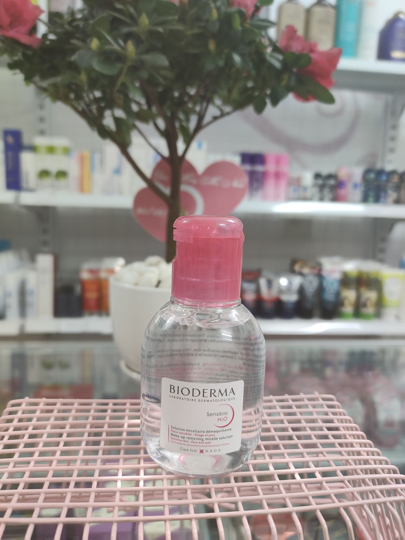 nước tẩy trang bioderma hồng 100ml