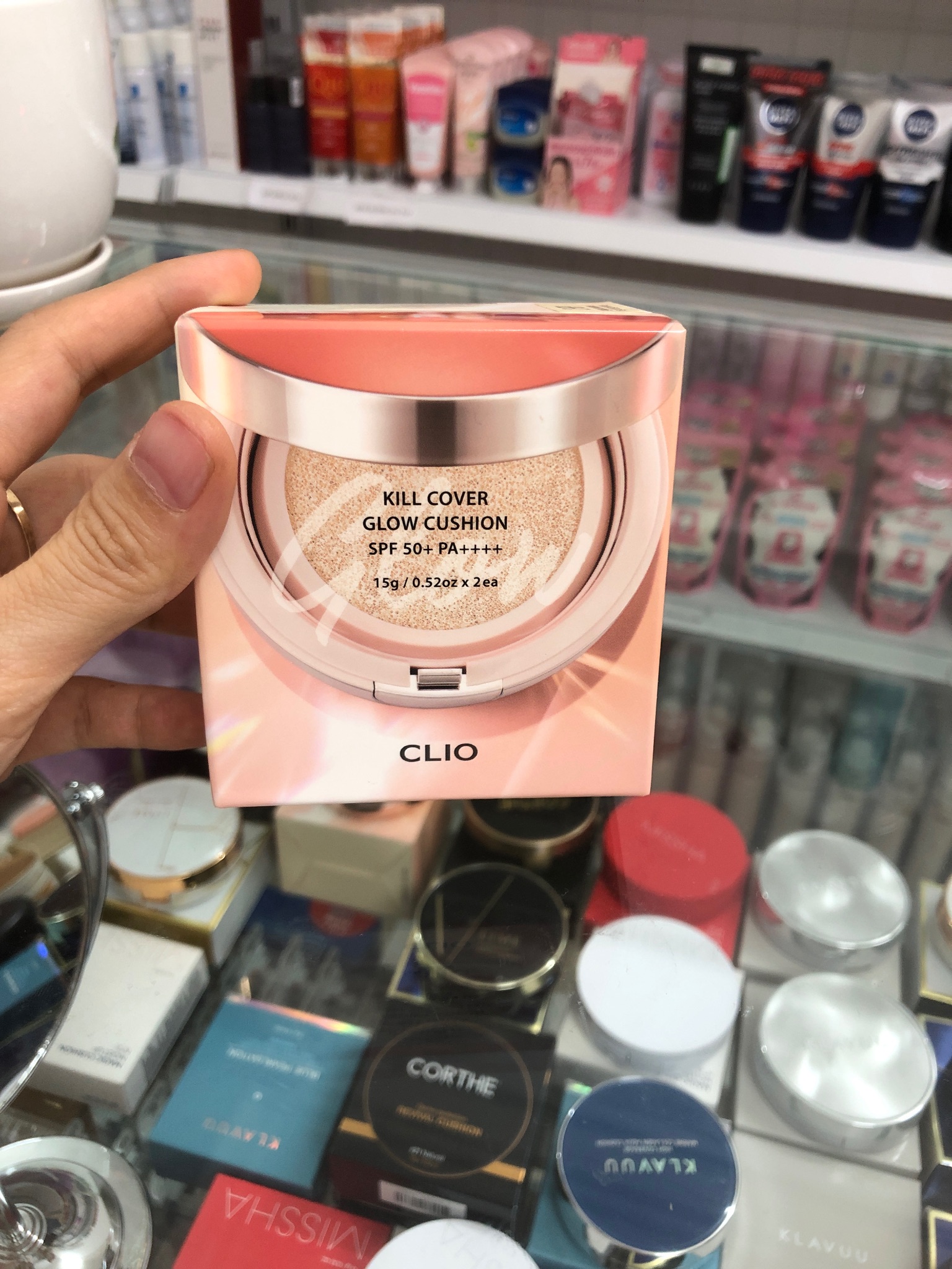 Phấn Nước CLIO Kill Cover Glow Cushion 2BP