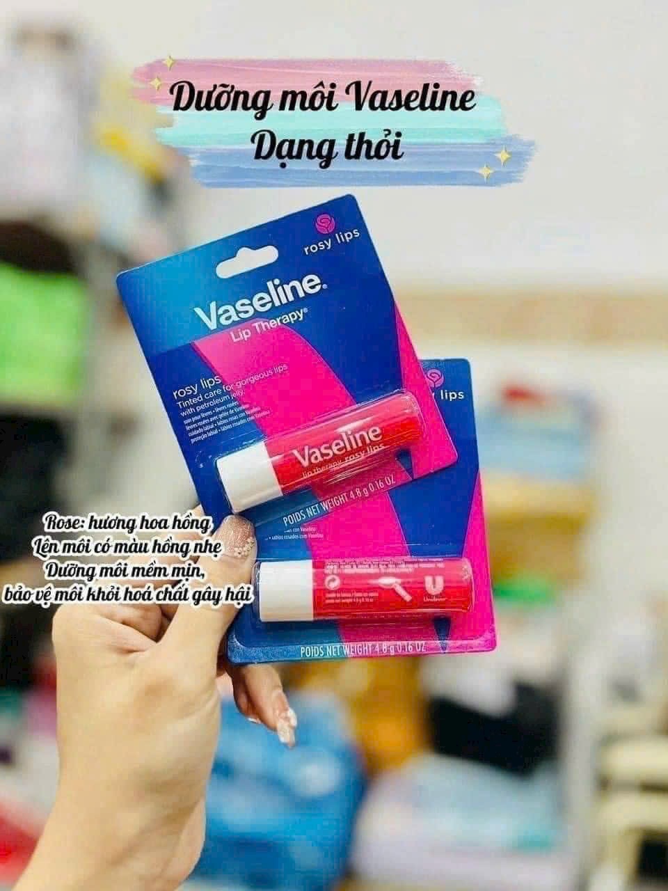 Son dưỡng thỏi vaseline rosy lips