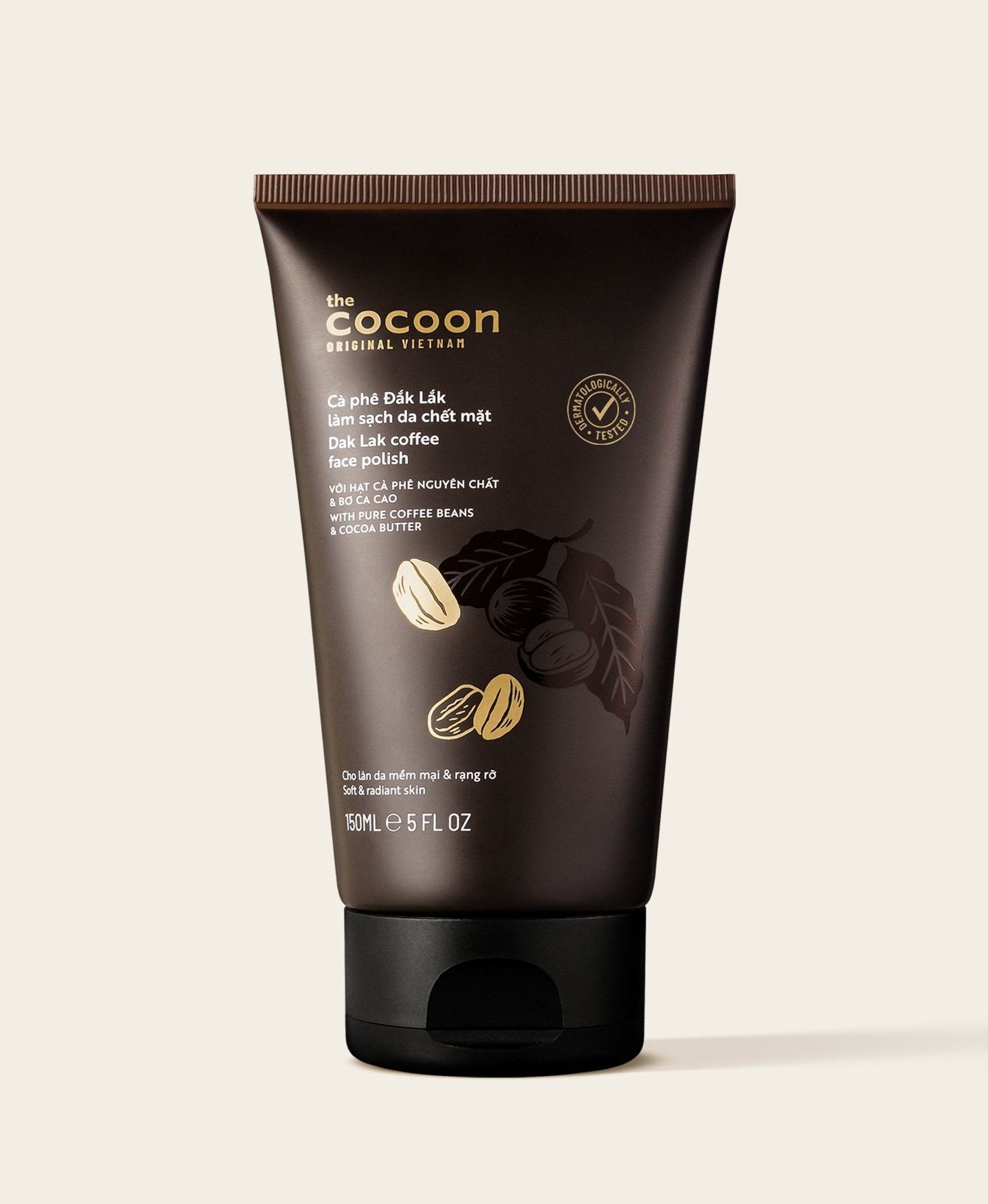 Tẩy da chết mặt cocoon và cacao đăk lăk