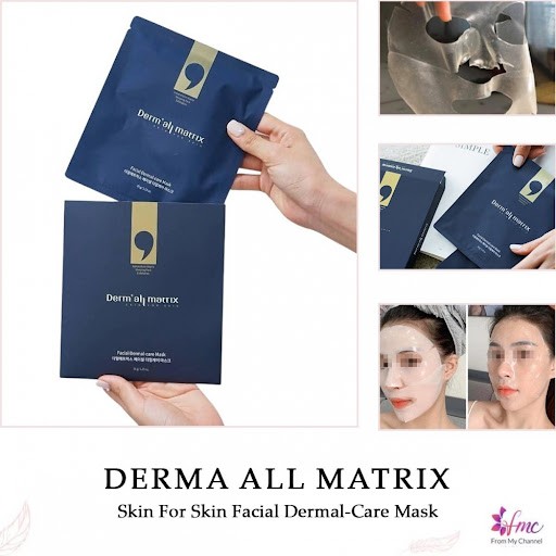 Mặt Nạ Thạch Trắng Da, Chống Lão Hóa DERM'ALL MATRIX