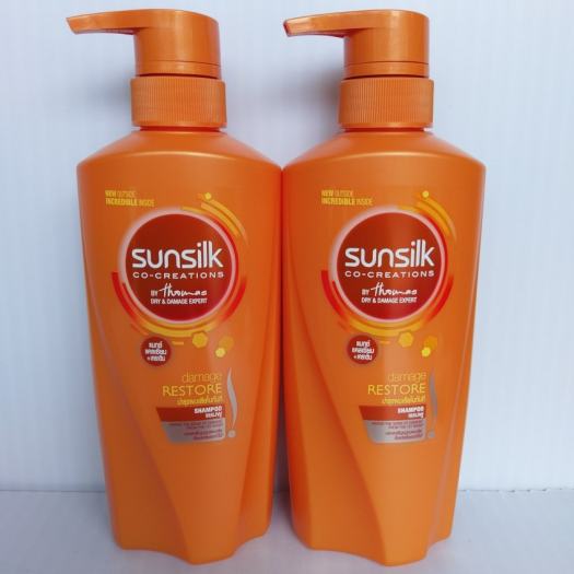 Dầu gội Sunsilk Thái Lan mẫu mới (Màu Cam)