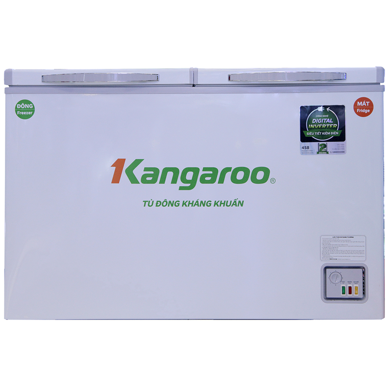 Tủ đông Kangaroo KG-320IC2 2 chế độ inverter 320L