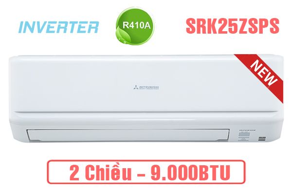 Điều hòa Mitsubishi heavy SRK/SRC25ZSPS-S5 2 chiều inverter 9000btu R410