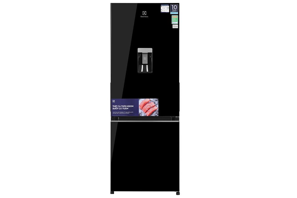 Tủ lạnh Electrolux EBB3442K-H 2 cánh, ngăn đá dưới, 308L, lấy nước ngoài