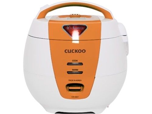 Nồi cơm điện Cuckoo CR-0661/ORVNCV 1L màu cam-Hàn Quốc