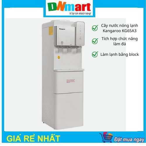 Cây nước nóng lạnh Kangaroo KG65A3 có chức năng làm đá