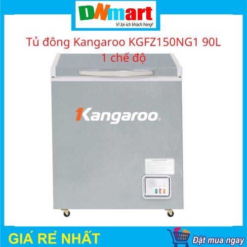 Tủ đông Kangaroo KGFZ150NG1 1 chế độ 150/90L