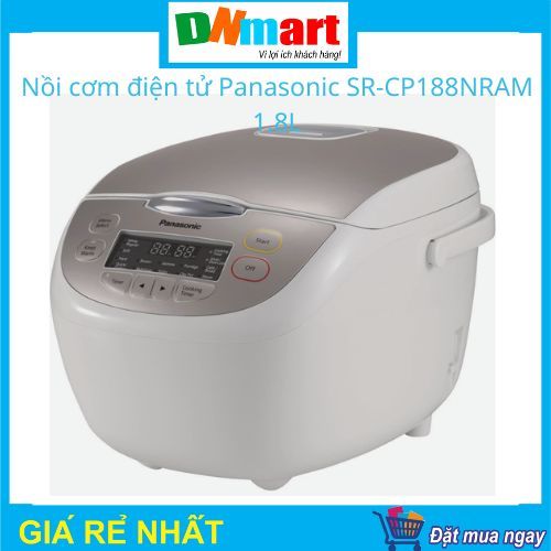 Nồi cơm điện tử Panasonic SR-CP188NRAM 1.8L