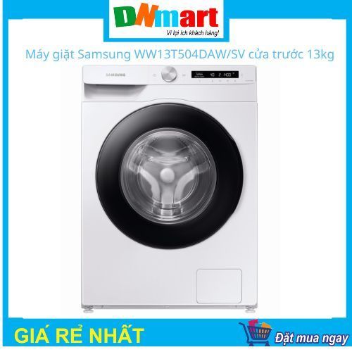 Máy giặt Samsung WW13T504DAW/SV cửa trước 13kg