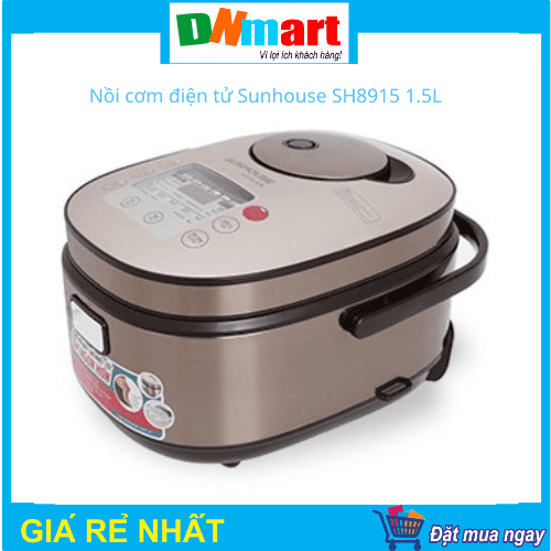 Nồi cơm điện tử Sunhouse Mama SH8915 dung tích 1.5L