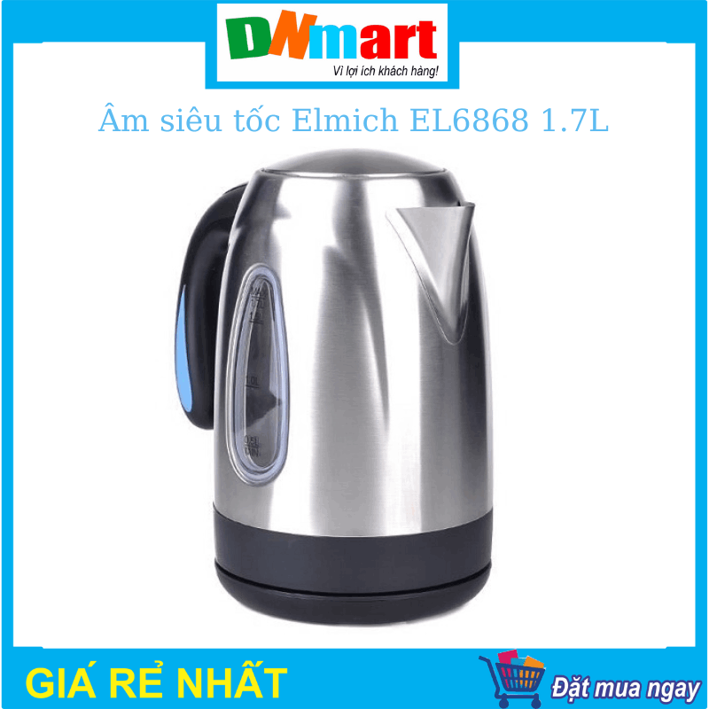 Ấm siêu tốc Elmich EL6868 inox dung tích 1.7L