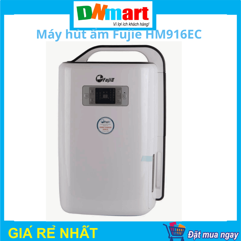 Máy hút ẩm Fujie HM916EC công suất 24L/ngày