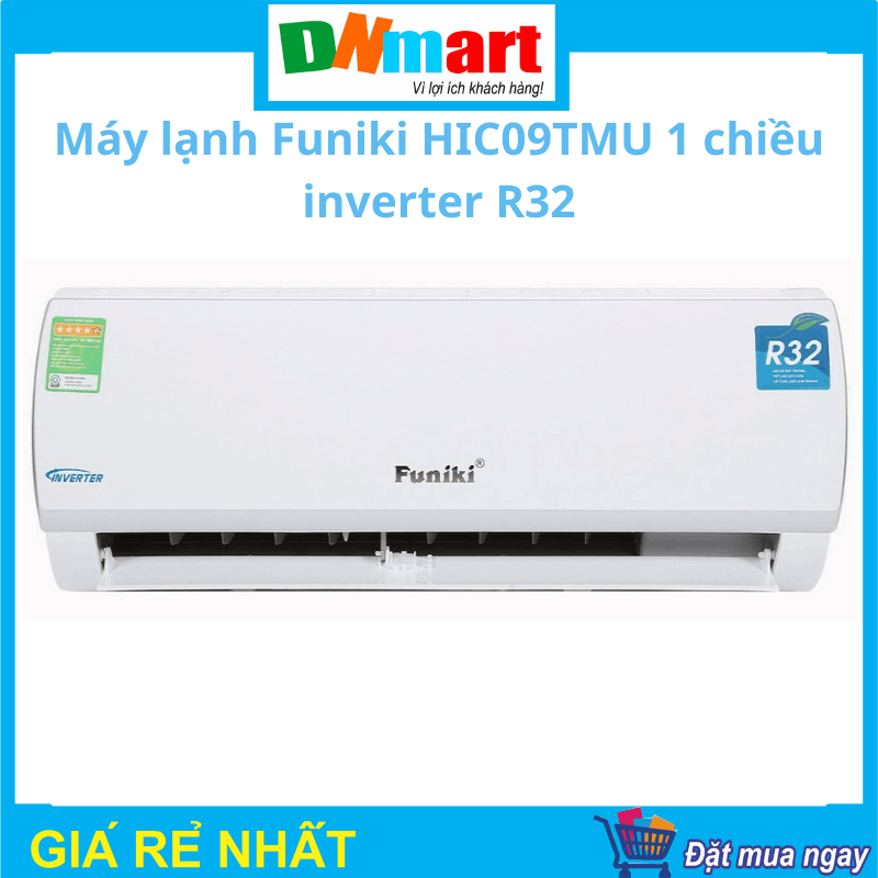 Điều hòa Funiki HIC09TMU 1 chiều inverter R32