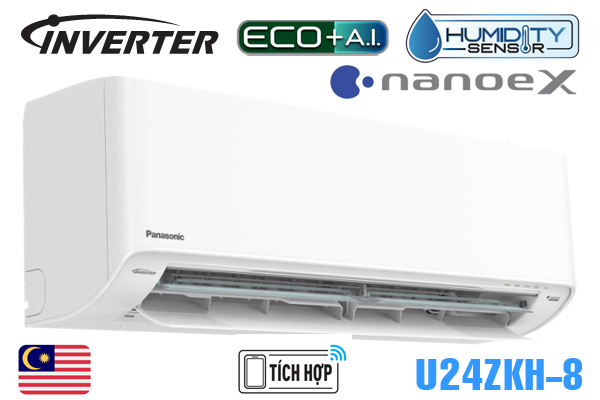 Điều hòa Panasonic CS/CU-U24ZKH-8 1 chiều inverter R32 Cao cấp