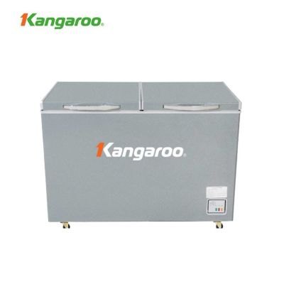 Tủ đông Kangaroo KGFZ389NG2 327L 2 chế độ màu xám