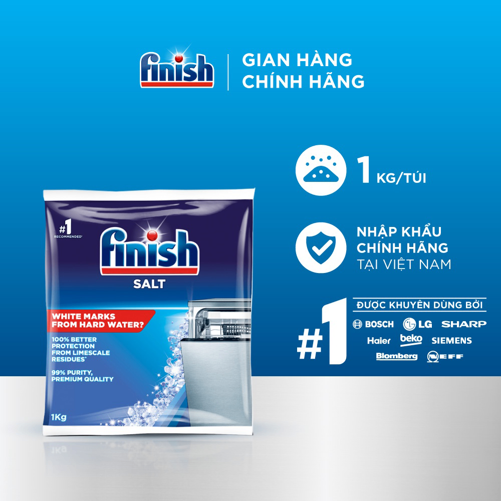 Muối rửa bát Finish 1kg