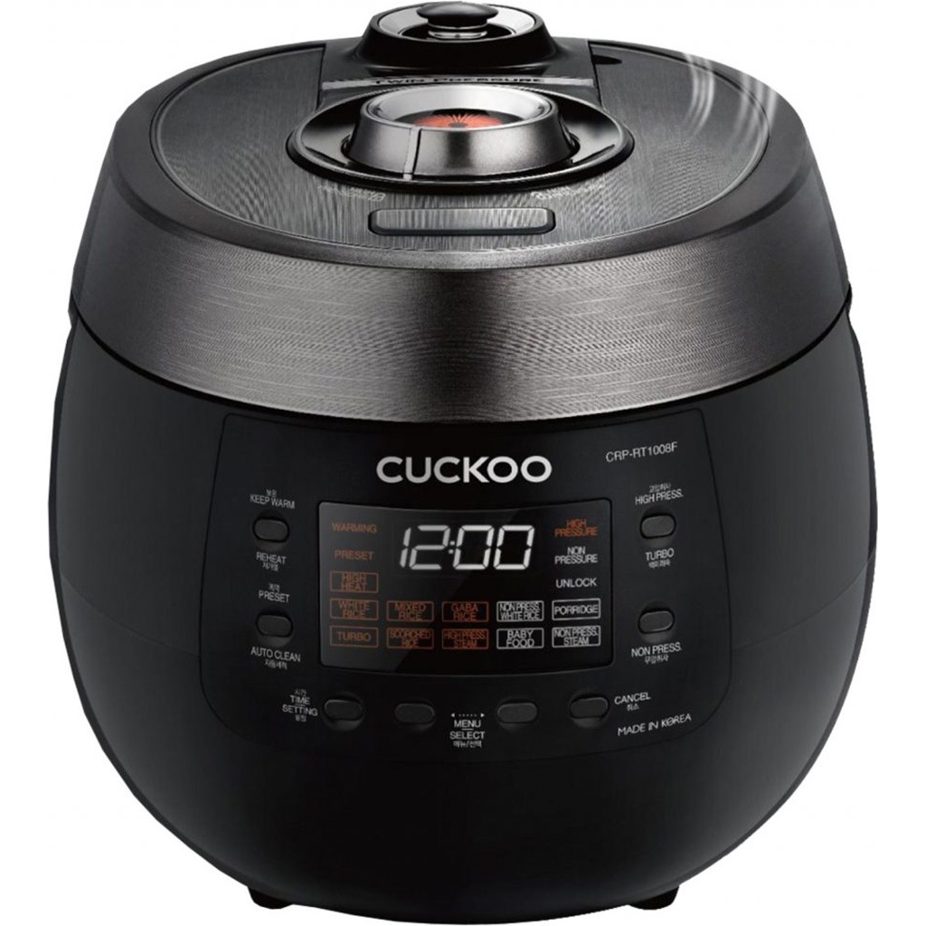 Nồi cơm điện tử áp suất Cuckoo CRP-RT1008F/BKTSVNCV 1.8L