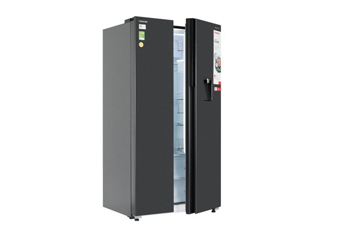 Tủ lạnh Toshiba GR-RS775WI-PMV(06)-MG side bay side 596 lít