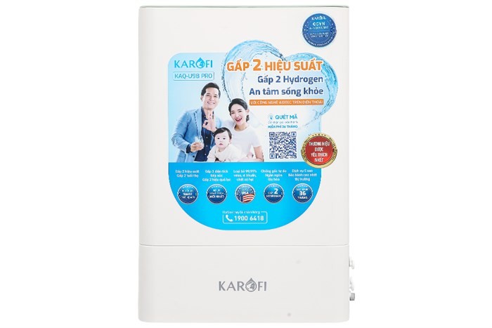 Máy lọc nước Karofi KAQ-U98 để gầm, 10 cấp, 20 lít/h
