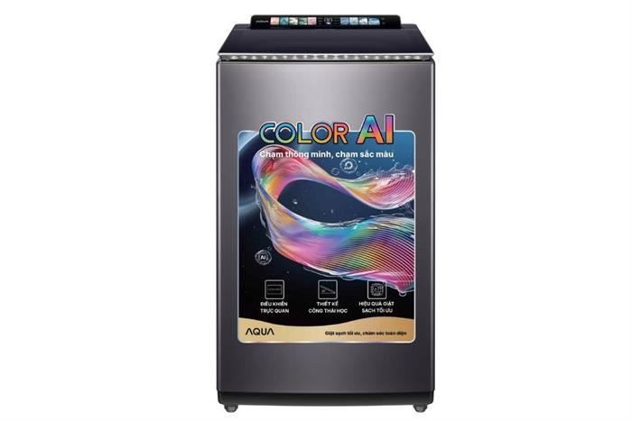 Máy giặt Aqua AWM12-BSR1K(BU) 12 kg cửa trên inverter, mẫu 2025