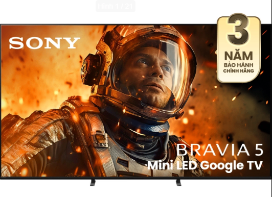 Tivi Sony K-55XR50 55inch Mini LED smart 4K, mẫu 2025