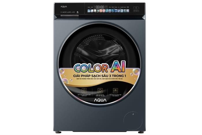 Máy giặt Aqua AW12-BD4377U1L(GN) cửa trước 12kg, mẫu 2025