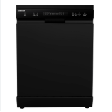 Máy rửa bát Kocher X15B 17 bộ, sấy lơu trữ 168H, màu đen