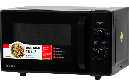 Lò vi sóng Toshiba MW2-MM24PC(BK) 24 lít điều khiển cơ