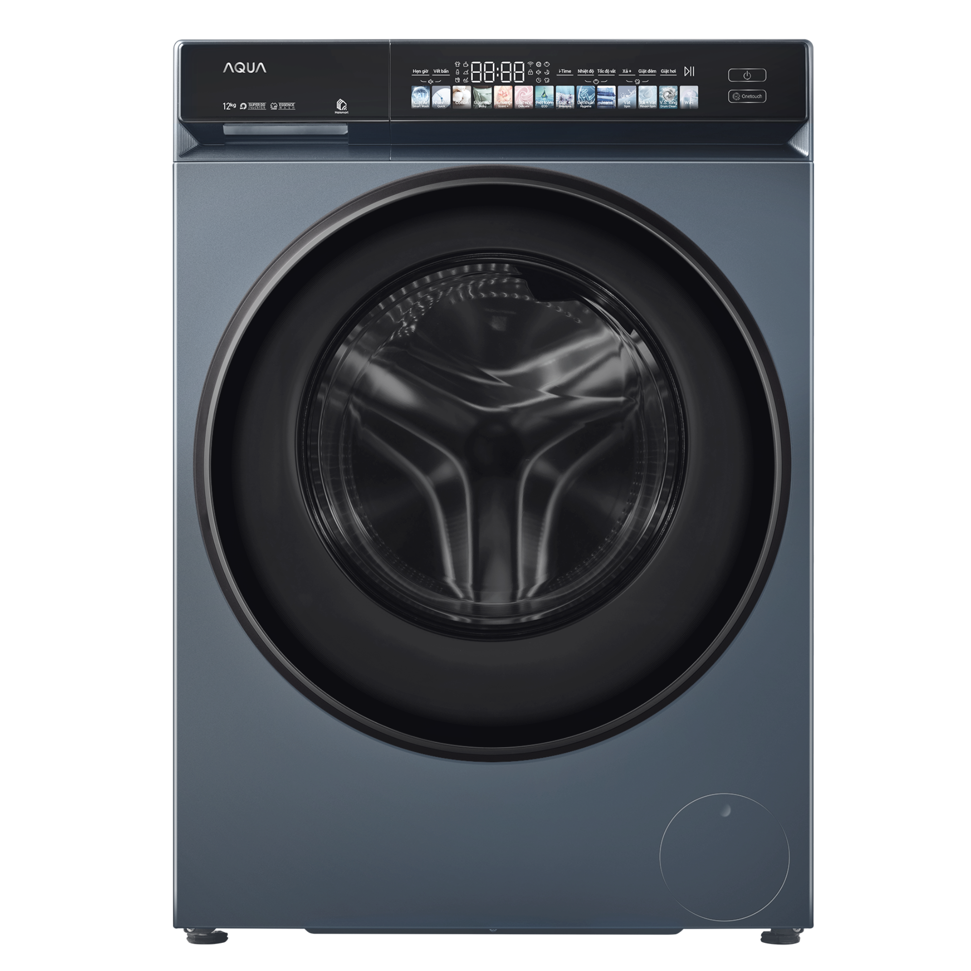 Máy giặt Aqua AW12-B4377U1L(GN) cửa trước 12kg, mẫu 2025