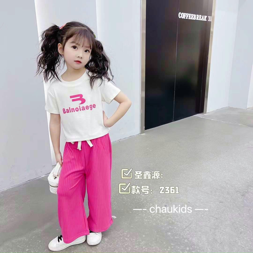 ￼bg82- bộ áo balnoi quần tăm ống sớ bé gái