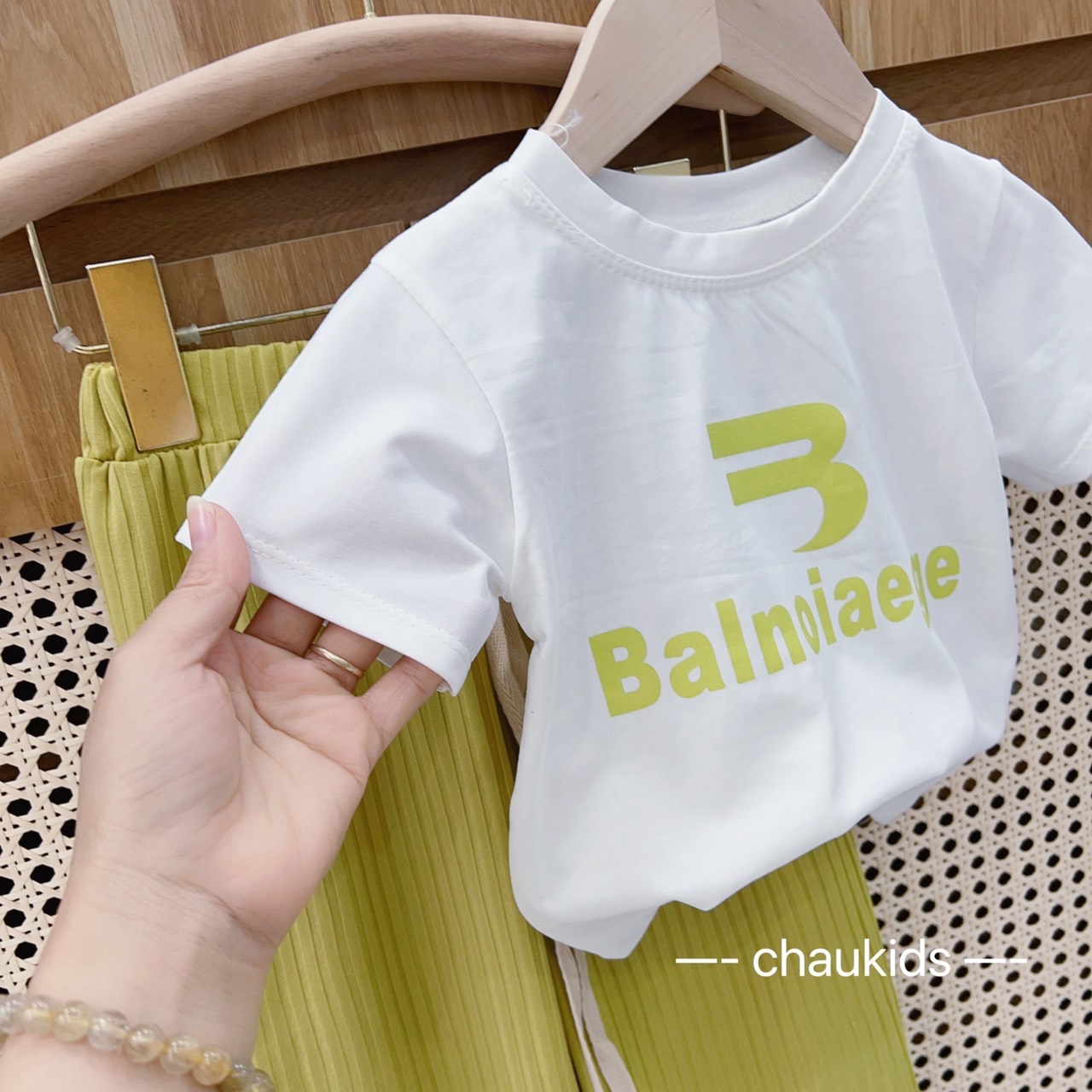 ￼bg82- bộ áo balnoi quần tăm ống sớ bé gái